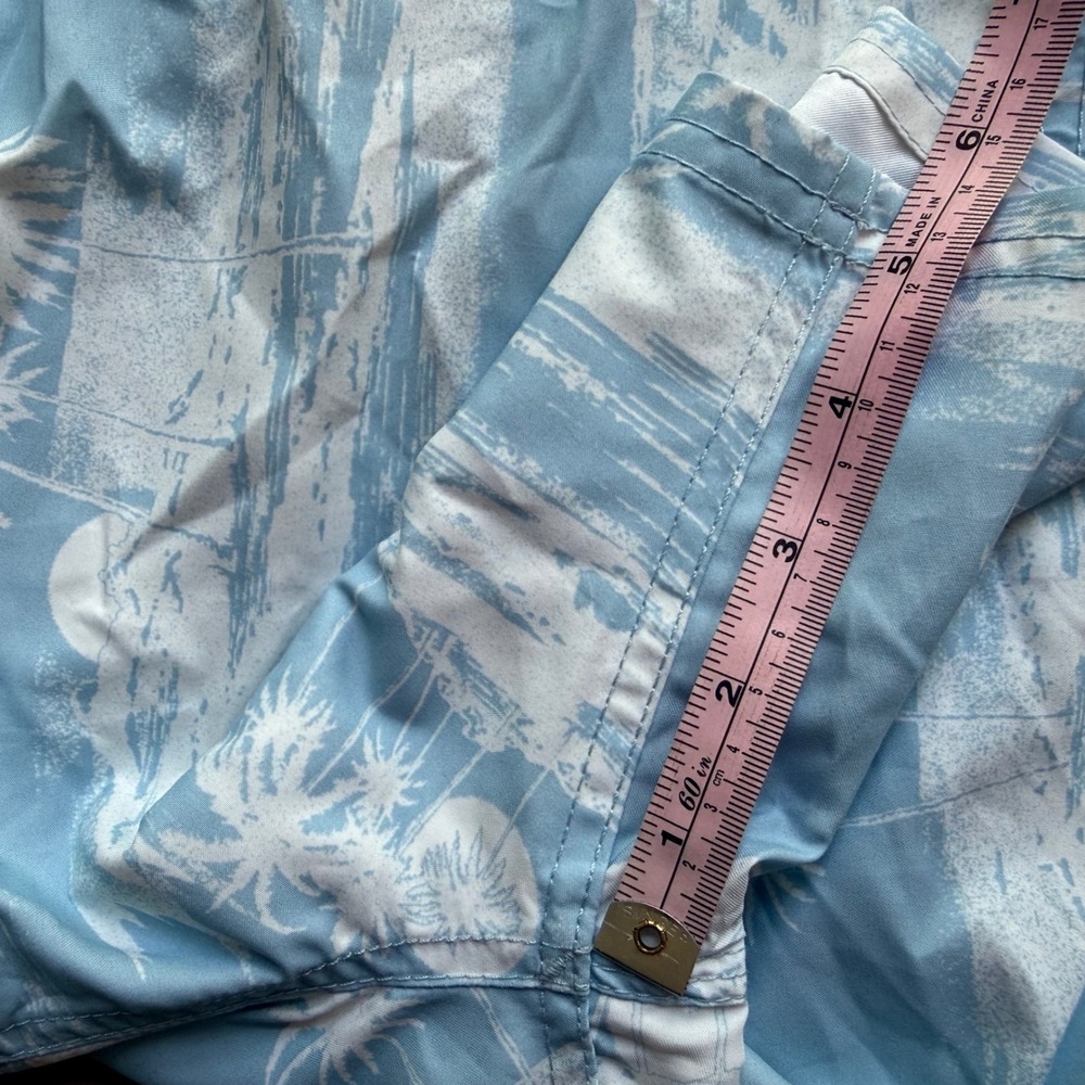 Rip Curl Board Shorts Mens XL Blue Tropical Lay Days 16" Swim Trunks Modern NWT - Picture 5 of 5